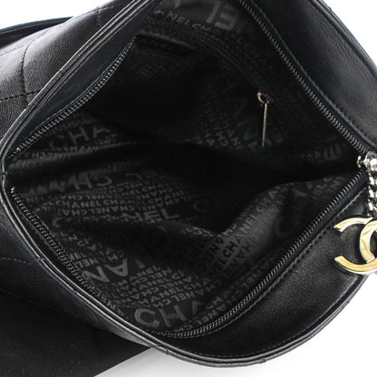 Chanel Lambskin Stitched Medium Ultimate Soft Tote Black 8 of 8