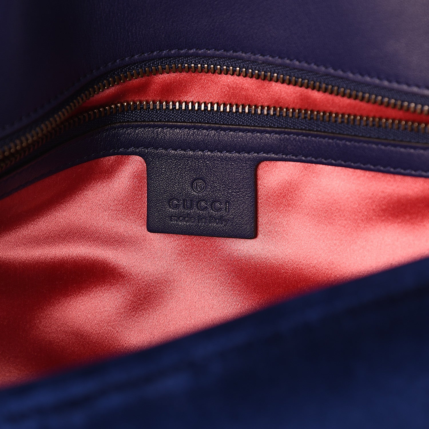 Gucci Velvet Matelasse Medium GG Marmont Shoulder Bag Cobalt Blue 5 of 8