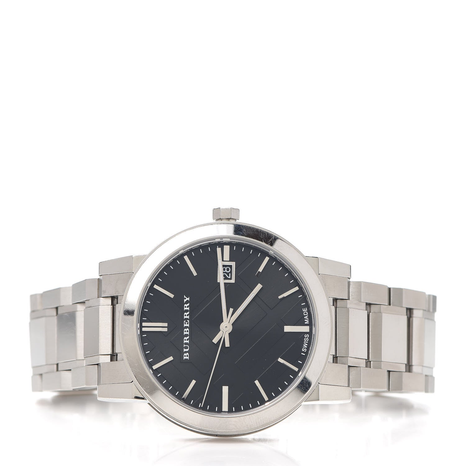 Burberry Stainless Steel 38mm The City Quartz Watch Black BU9001 2 of 5