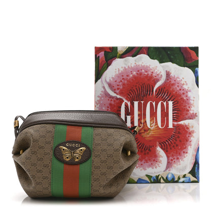 Gucci Mini Vintage GG Supreme Monogram Web Butterfly New Candy Crossbody Beige New Acero 11 of 11