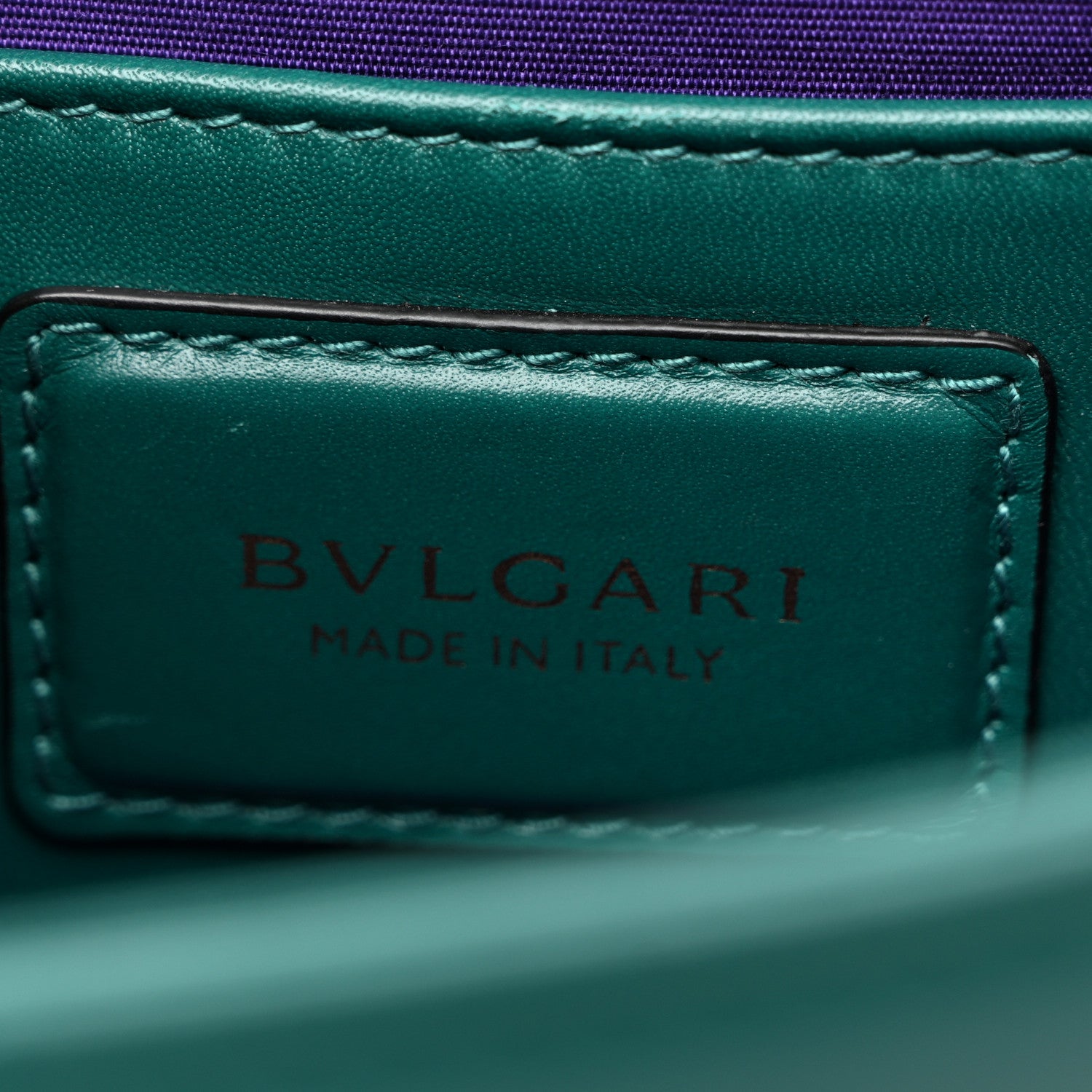 Bulgari Calfskin Serpenti Forever Crossbody Bag Emerald Green 7 of 11