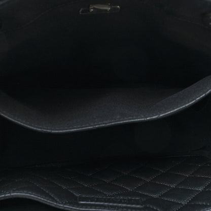 Chanel Caviar Quilted Small CC Box Shopping Tote Black 6 of 15