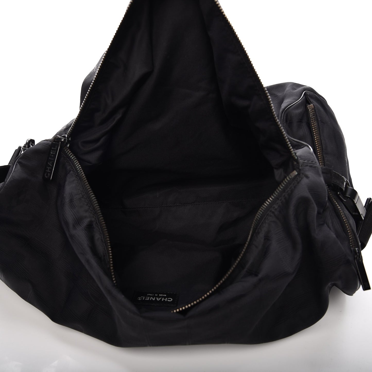 Nylon Travel Duffle Black