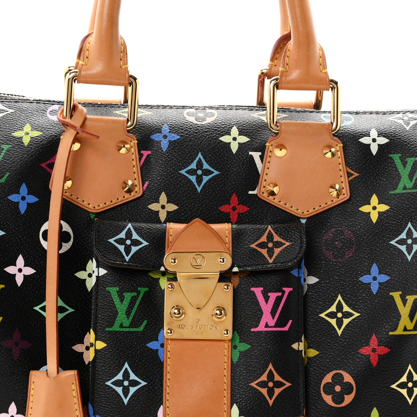 Monogram Multicolor Speedy 30 Black
