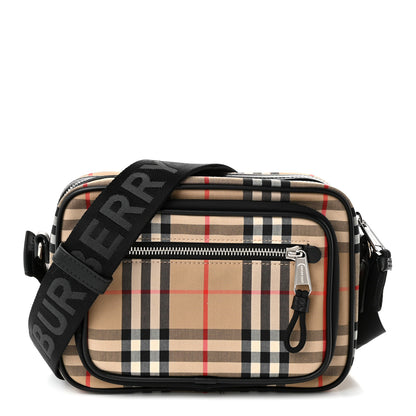 Burberry Canvas Check Paddy Messenger Archive Beige 1 of 11