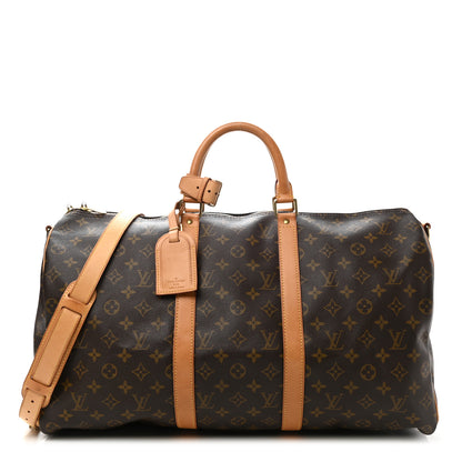 Louis Vuitton Monogram Keepall Bandouliere 50 1 of 12