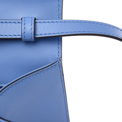 Gucci Calfskin Embroidered Medium Sylvie Top Handle Bag Clear Sky Blue 10 of 10