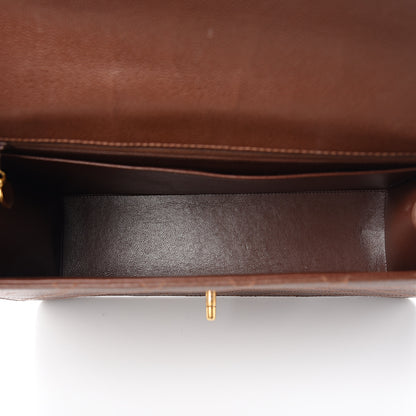 Chanel Caviar Stitch Jumbo Single Flap Brown 4 of 11