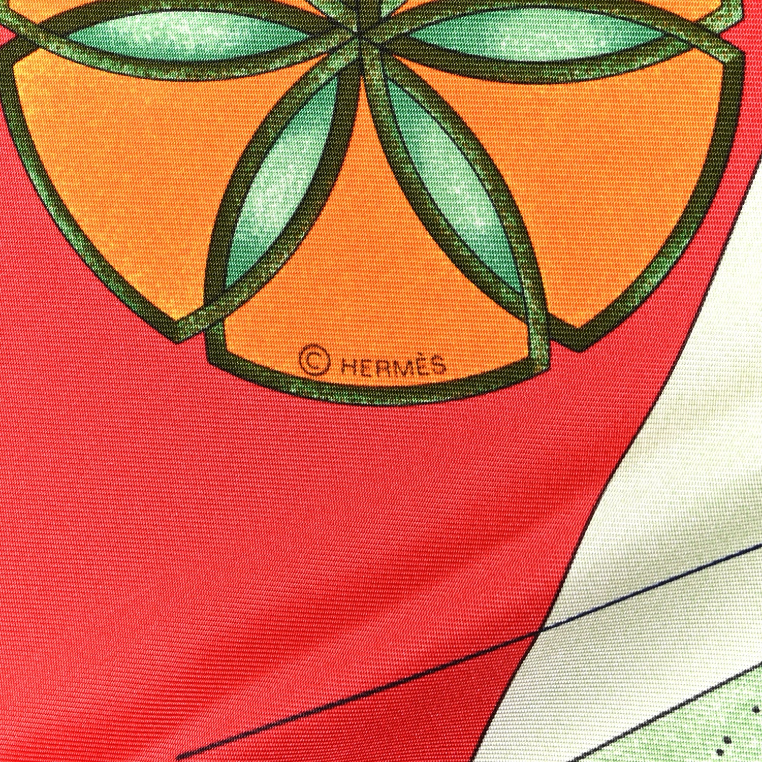 Hermes Silk La Danse Du Cosmos Scarf 90 4 of 5