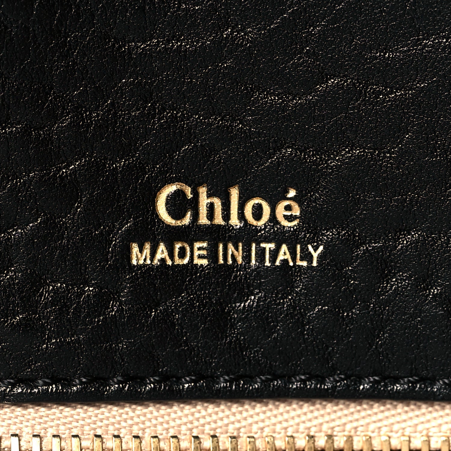 Chloe Pebbled Calfskin Dree Shoulder Bag Black 5 of 9