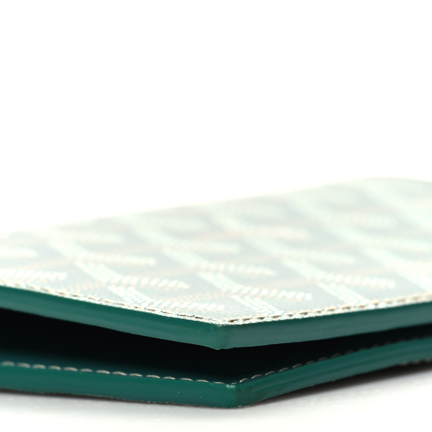 Goyardine Moliere Wallet Green