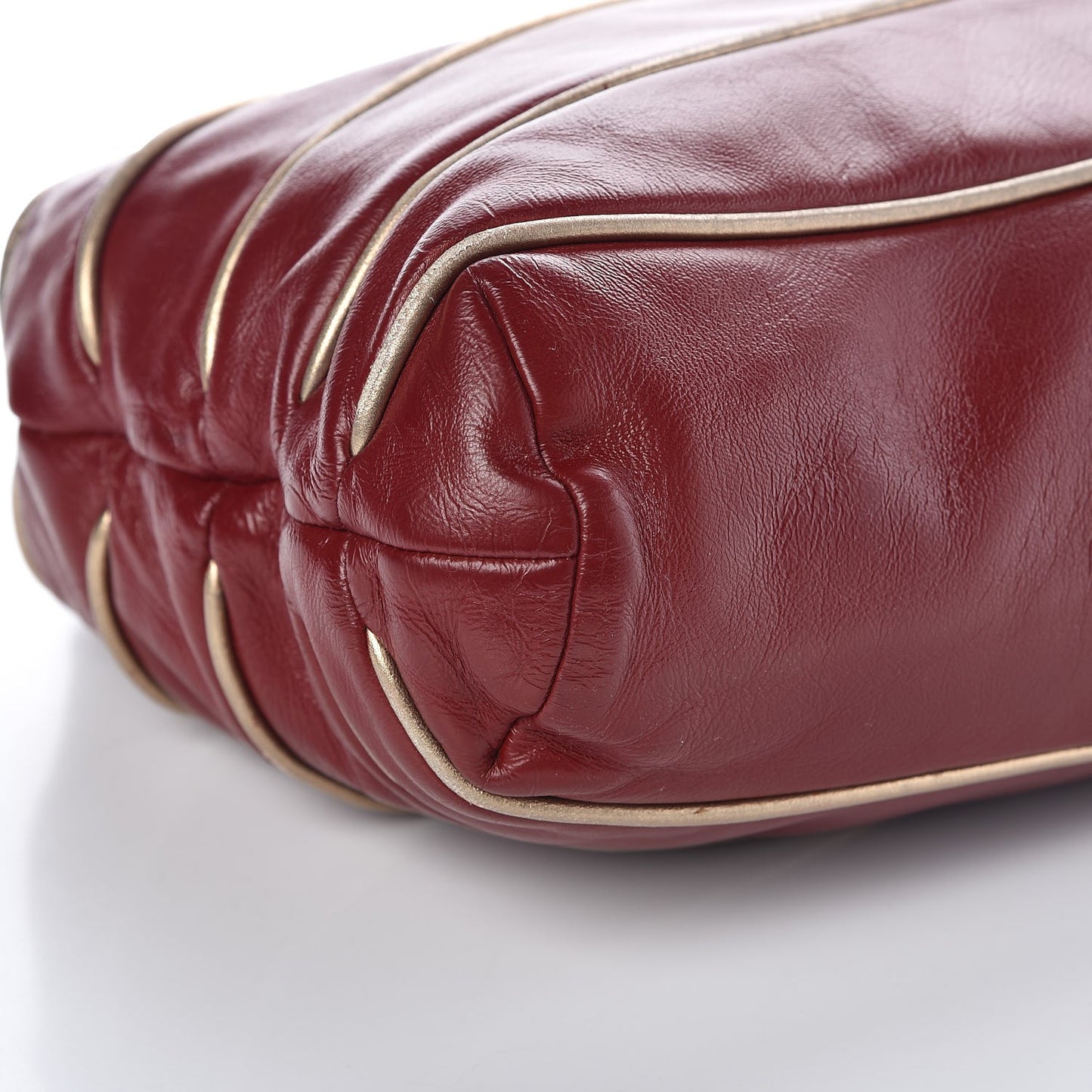 Lambskin Constructivism Tote Red