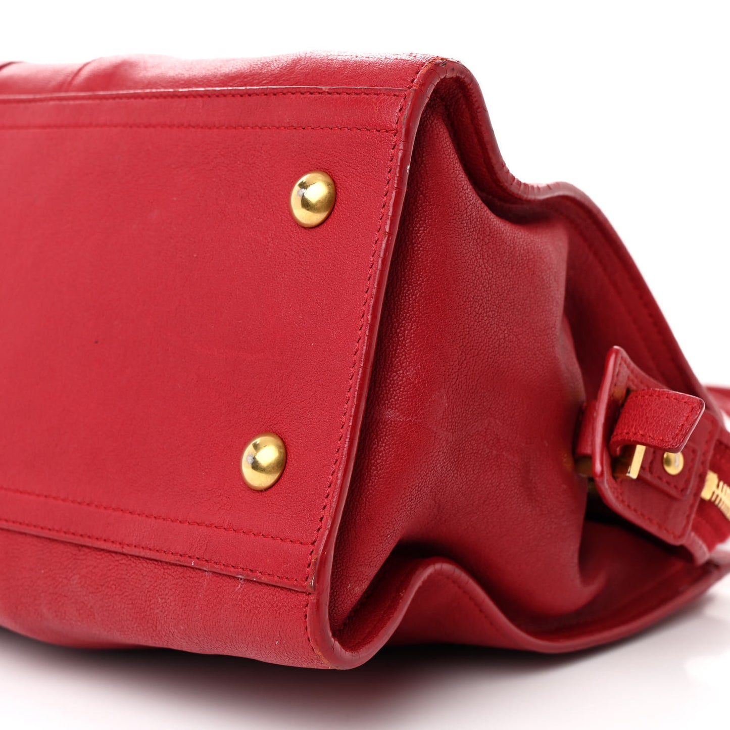 Sheepskin Small Cabas ChYc Rouge Orient