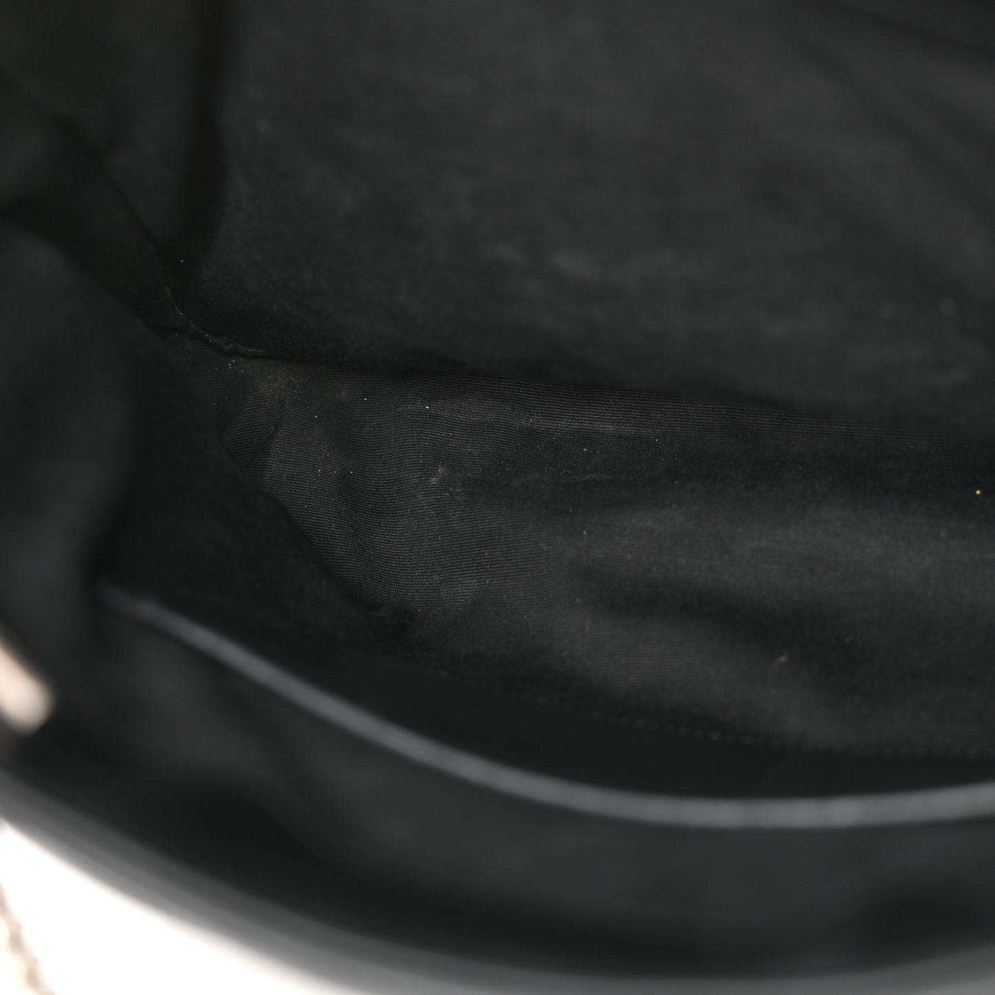 Calfskin Y Quilted Monogram Large Loulou Shopper Black