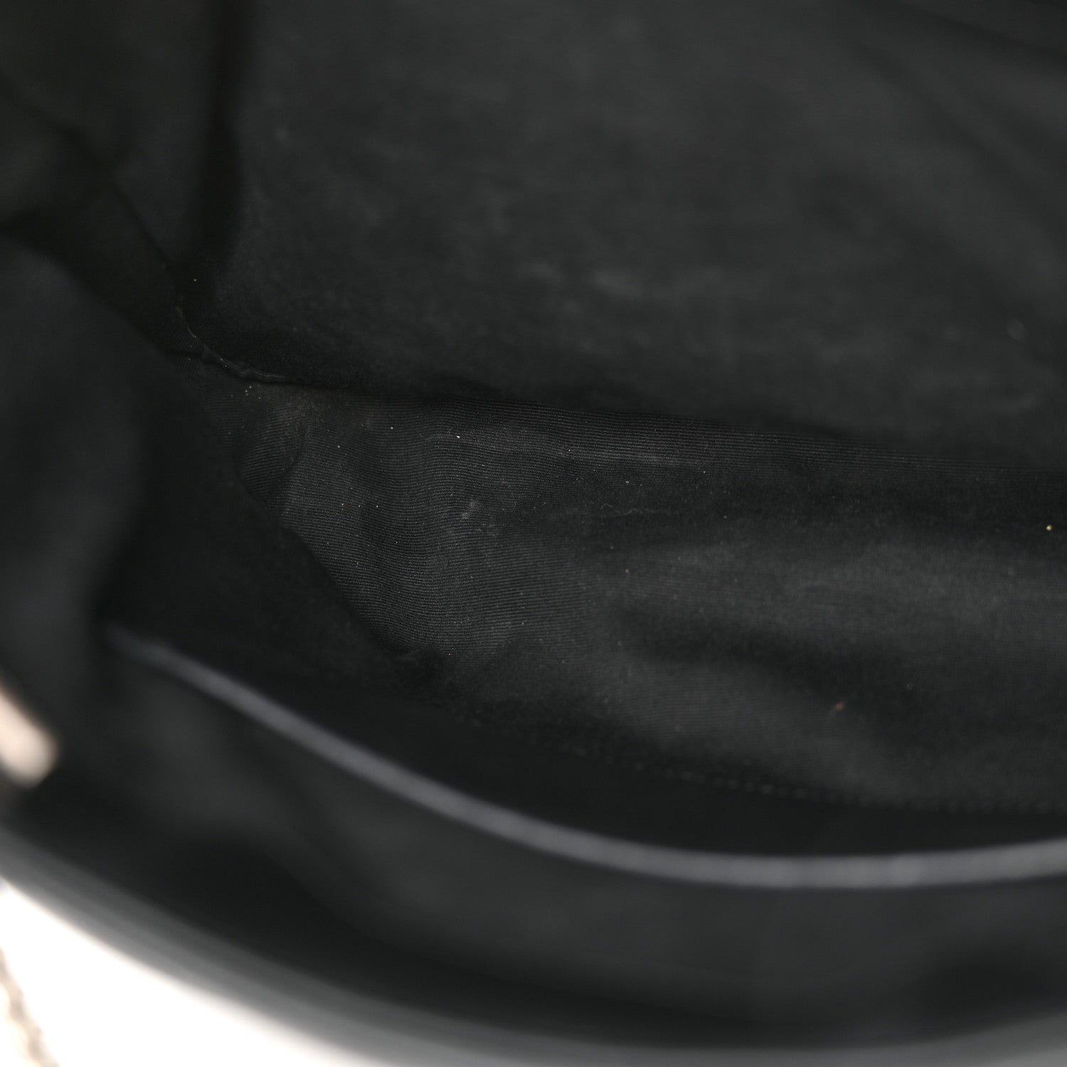 Saint Laurent Calfskin Y Quilted Monogram Large Loulou Shopper Black 12 of 14