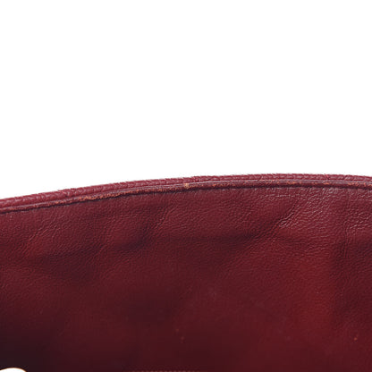 Chanel Caviar Quilted Jumbo Single Flap Red 10 of 14