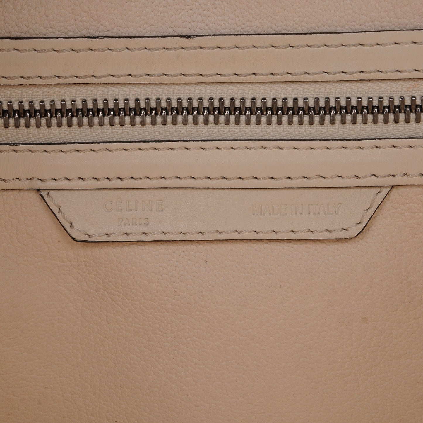 Smooth Calfskin Mini Luggage Ivory