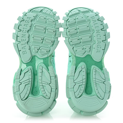 Balenciaga Rubber Mesh Fabric Monocolor Recycled Sole Womens Track Sneakers 40 Mint 6 of 13