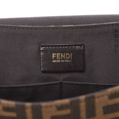 Fendi Zucca Vitello Artic Messenger Bag Tobacco Castagna 6 of 9