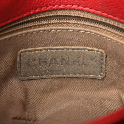 Chanel Caviar Quilted Mini Simply CC Flap Red 6 of 14