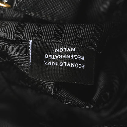 Prada Re-Nylon Saffiano Stitched Re-Edition 1995 Shoulder Bag Black 7 of 10
