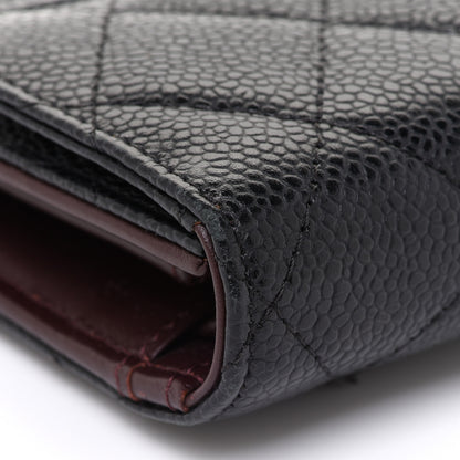 Chanel Caviar Quilted Large Flap Wallet Black 11 of 14