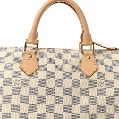 Louis Vuitton Damier Azur Speedy 30 8 of 10