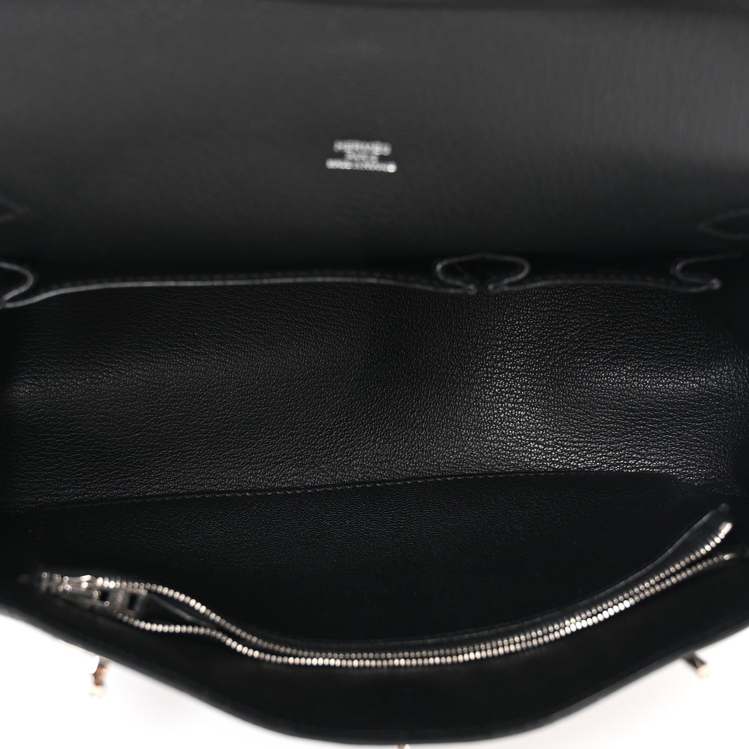 Hermes Taurillon Clemence Jypsiere 28 Black 5 of 11