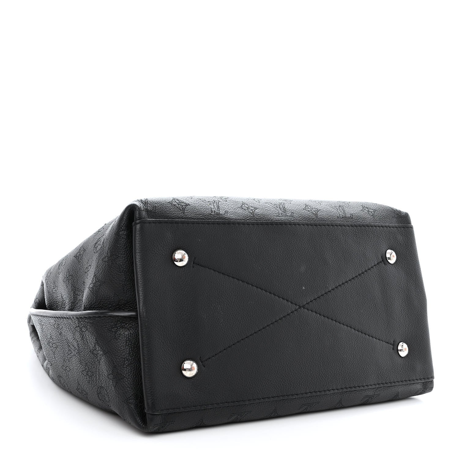 Louis Vuitton Mahina Carmel Hobo Black 4 of 9