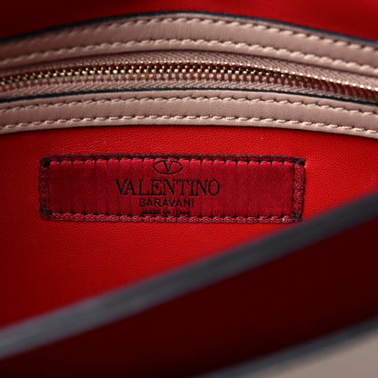 Valentino Garavani Nappa Rockstud Wristlet Clutch Poudre 9 of 15