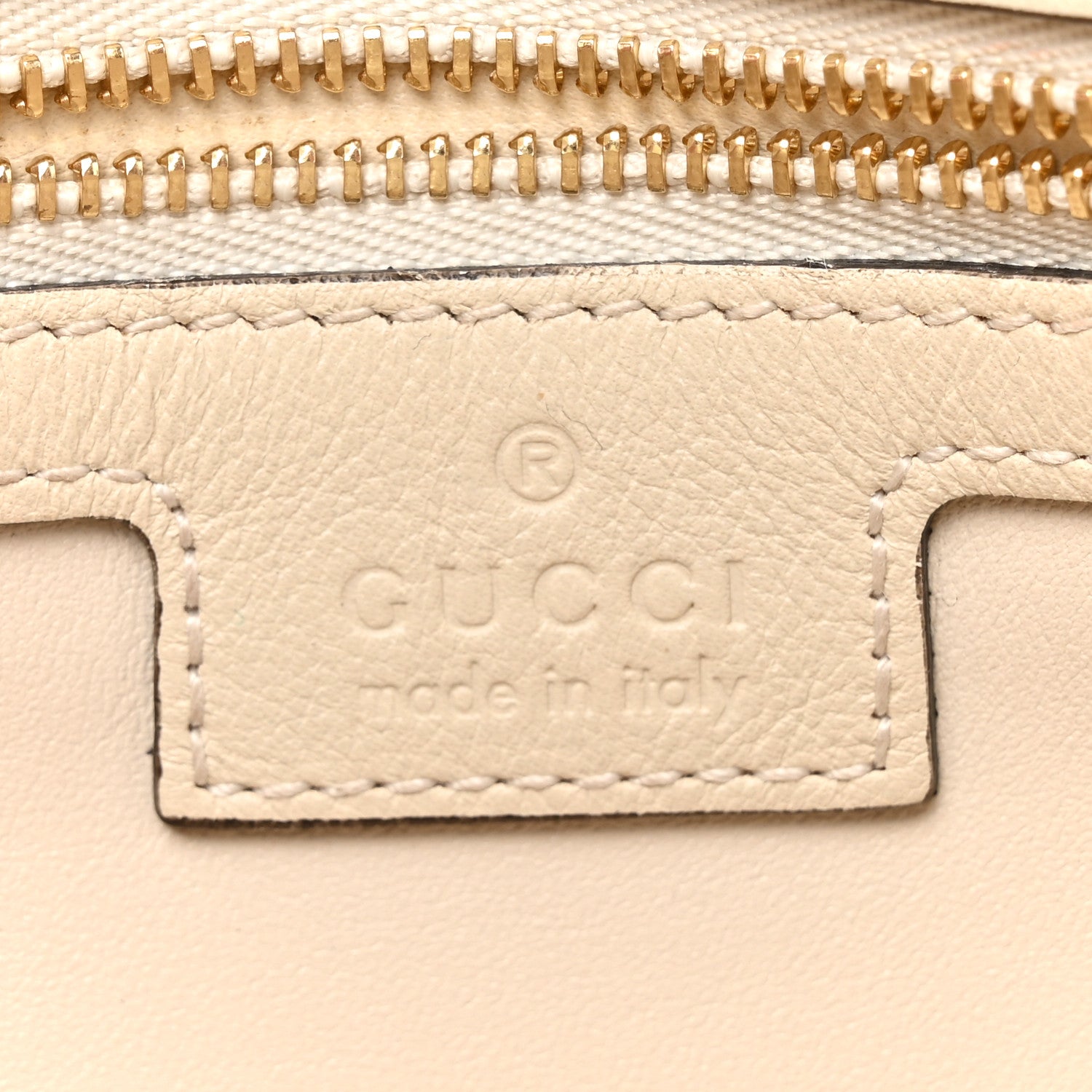 Gucci Roxy Calfskin Blondie Chain Shoulder Flap Bag Mystic White 6 of 12