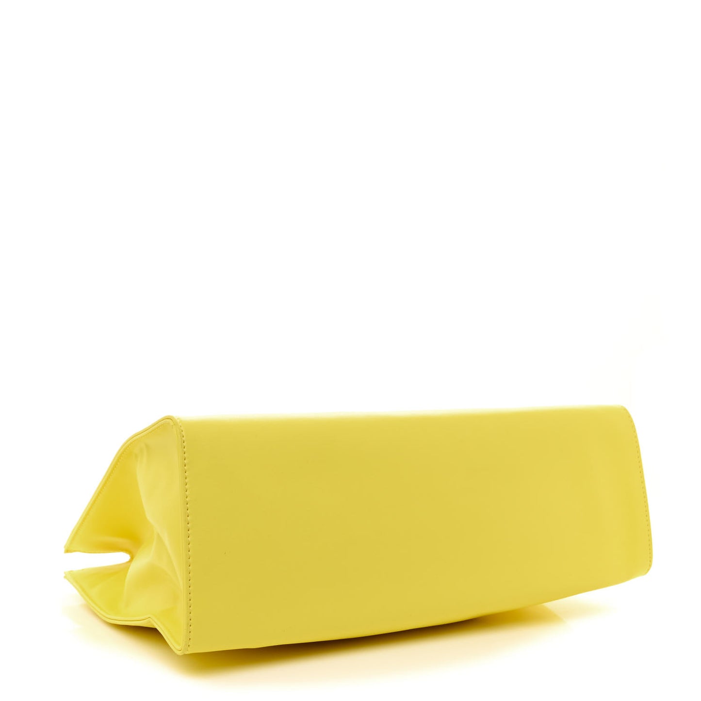 Vegan Leather Medium Shopping Bag Margarine