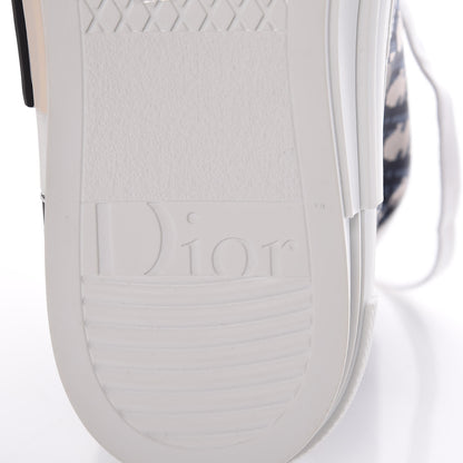 Christian Dior Canvas Oblique Mens B23 High Top Sneakers 46 White 9 of 15