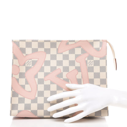 Louis Vuitton Damier Azur Tahitienne Toiletry Pouch 26 2 of 9