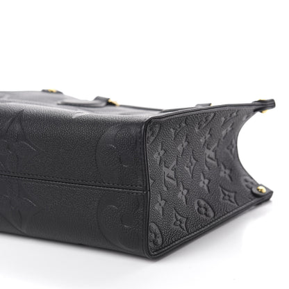 Louis Vuitton Empreinte Monogram Giant Onthego PM Black 8 of 12
