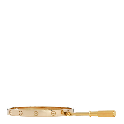 Cartier 18K Yellow Gold LOVE Bracelet 19 3 of 9