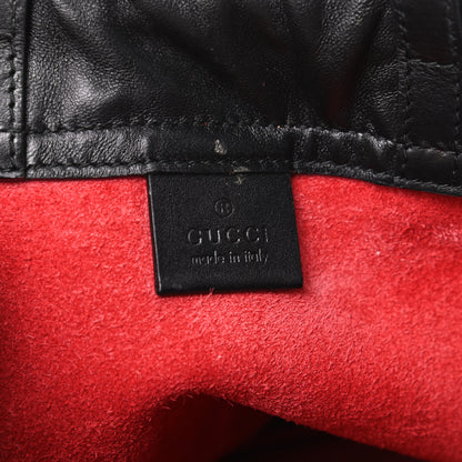 Gucci Calfskin Mens Logo Drawstring Backpack Red 6 of 9