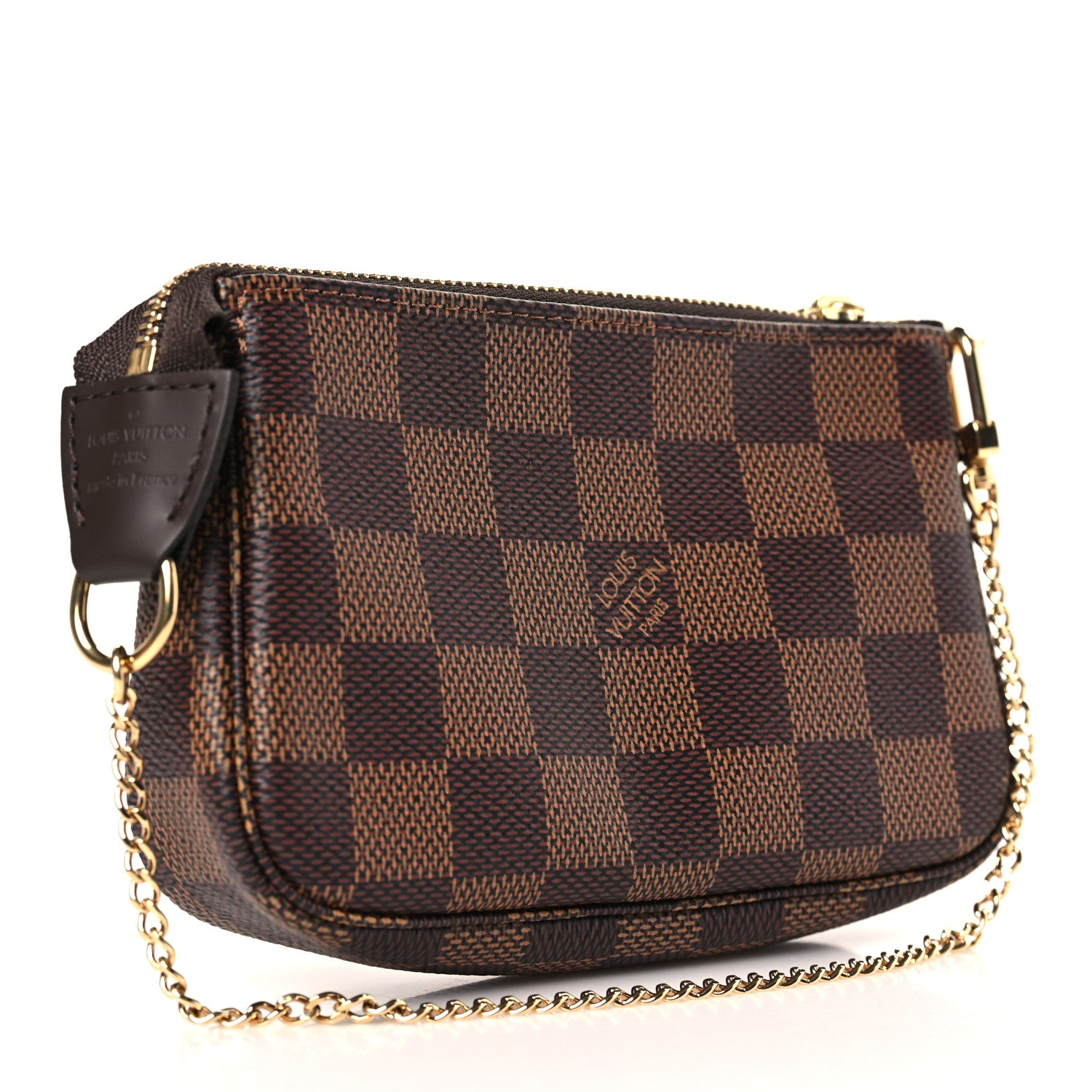 Louis Vuitton Damier Ebene Mini Pochette Accessories 3 of 9
