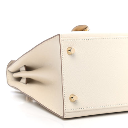 Hermes Epsom Kelly Sellier 28 Craie 9 of 10