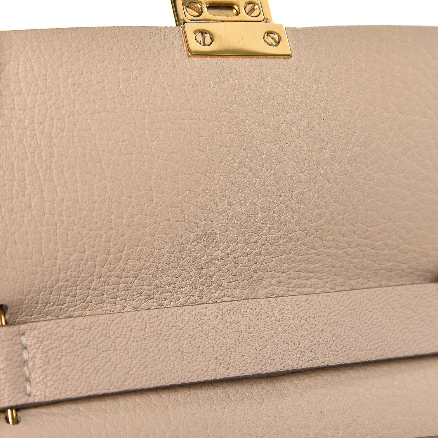 Chloe Grained Lambskin Mini Drew Shoulder Bag Abstract White 7 of 9