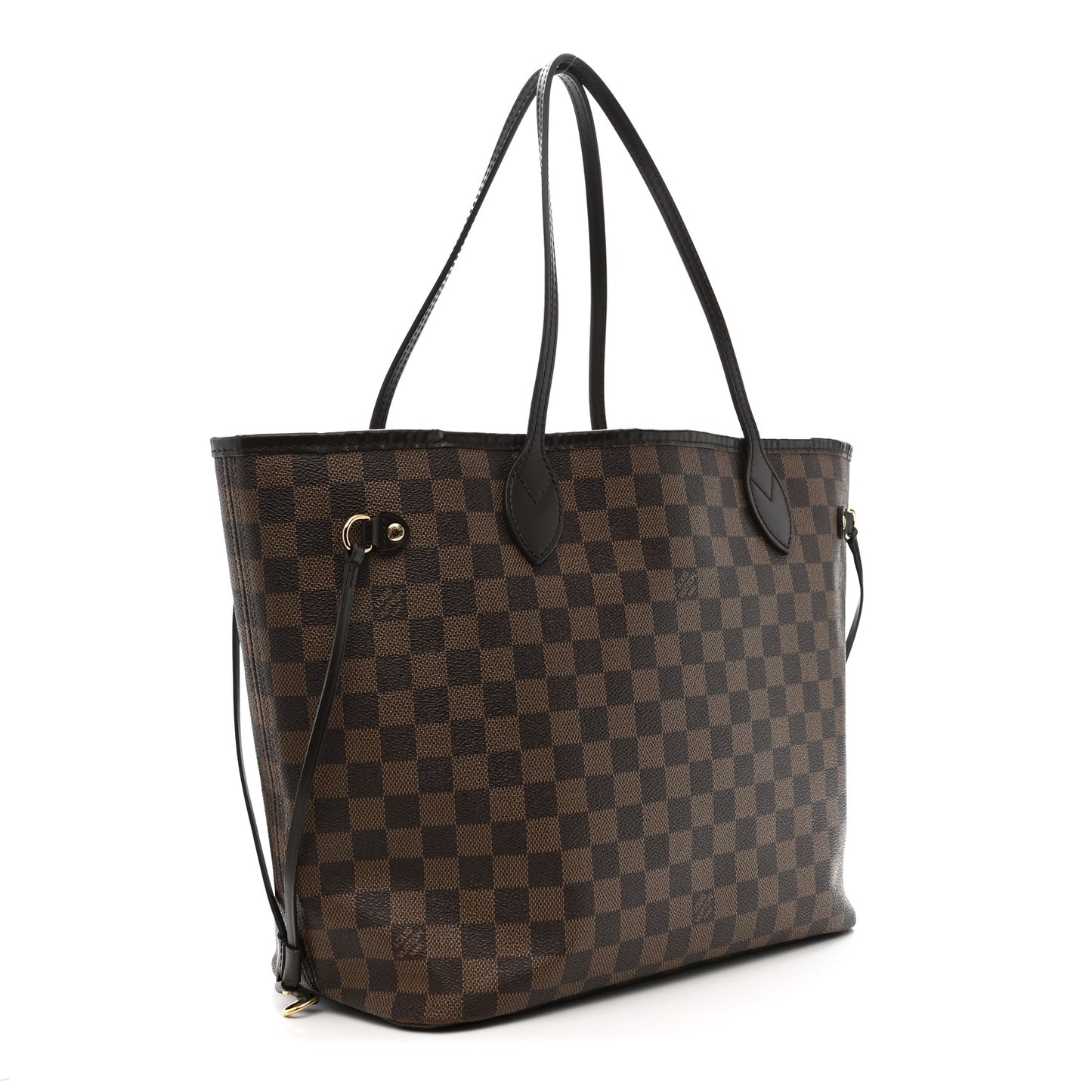 Damier Ebene Neo Neverfull MM Rose Ballerine