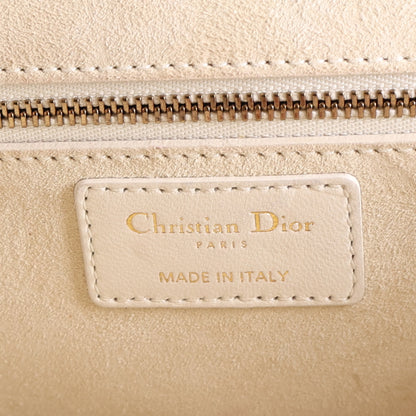 Christian Dior Lambskin Cannage Small Dioraddict Flap Bag White 6 of 10