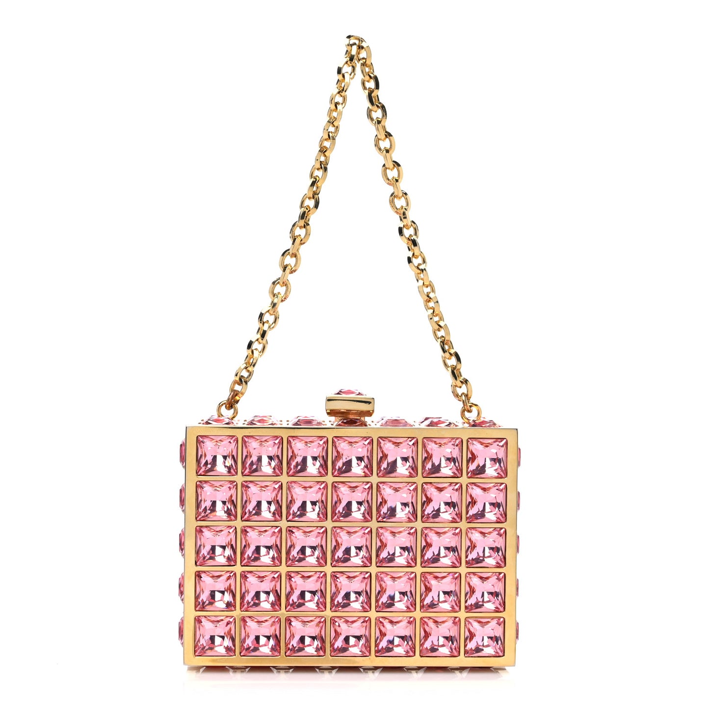 Austrian Crystal Princess Minaudiere Pink