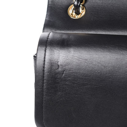 Chanel Lambskin Quilted Jumbo Double Flap Black 10 of 16