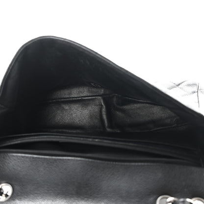 Chanel Caviar Quilted Jumbo Single Flap Black 5 of 18