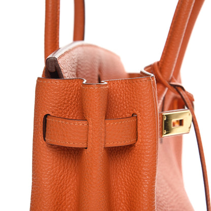 Hermes Togo Birkin 30 Orange 14 of 28