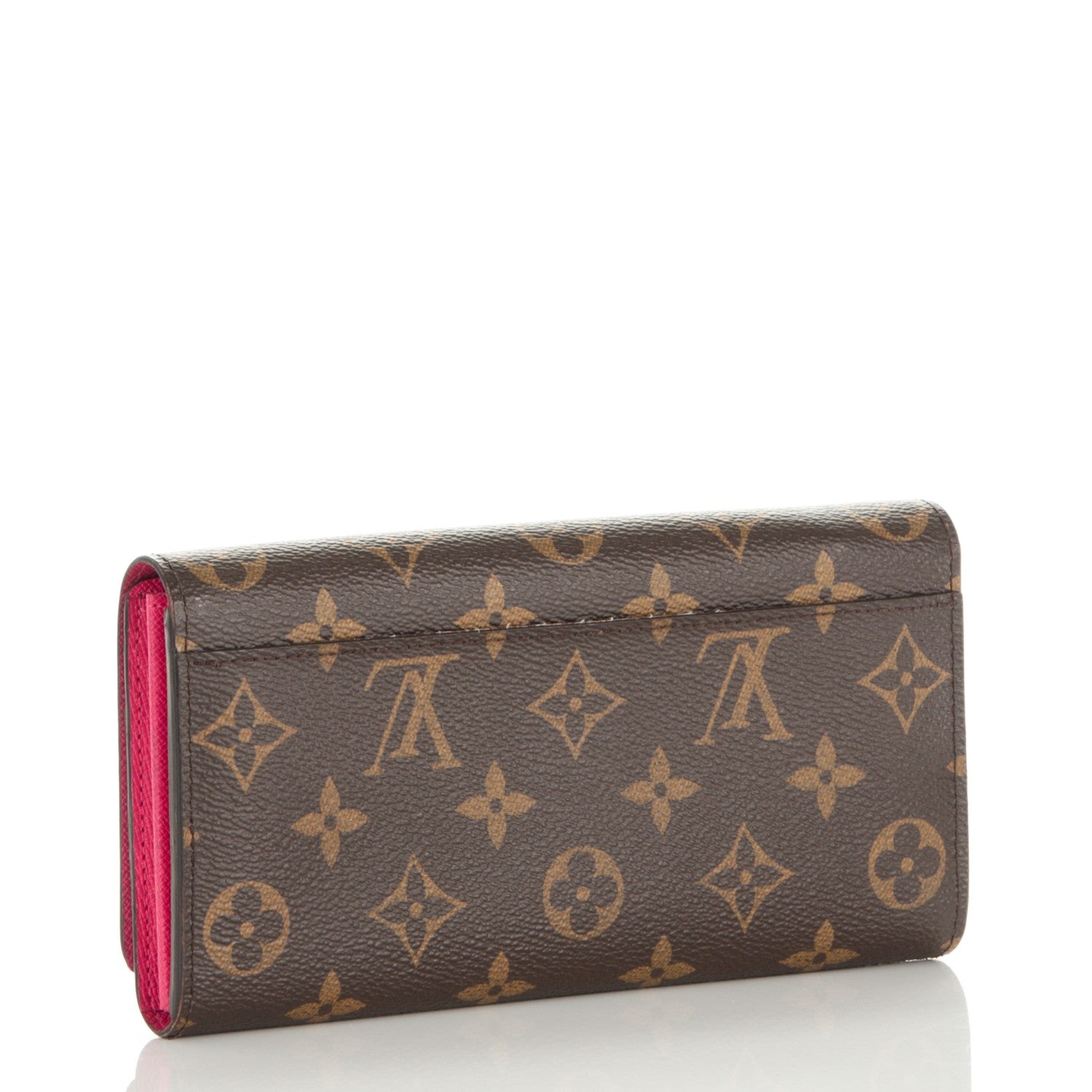 Louis Vuitton Monogram 2015 Christmas Animation Sarah Wallet Hibiscus 3 of 7