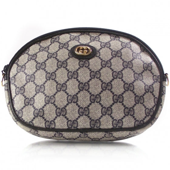 Gucci Monogram Cosmetic Case Blue 1 of 10