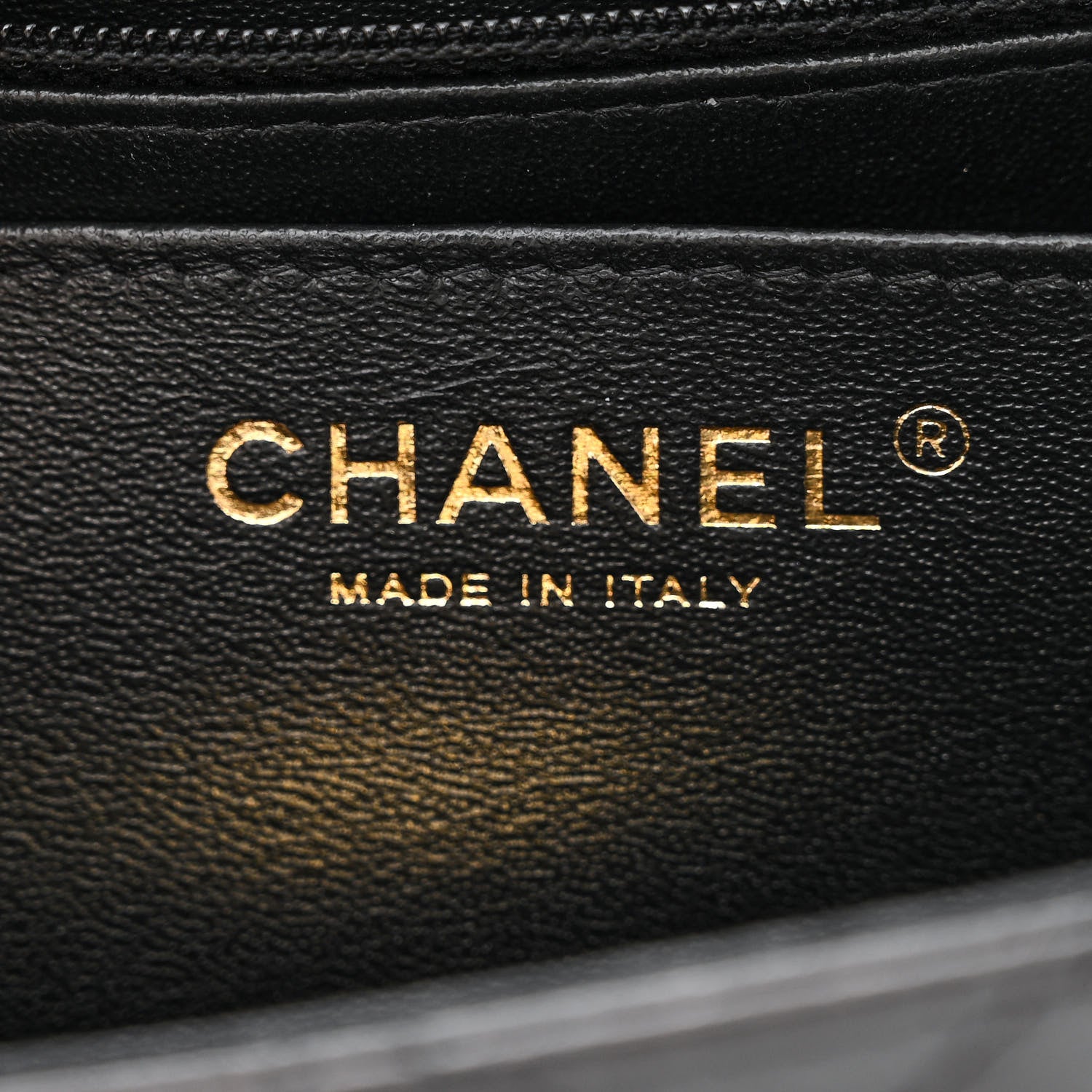 Chanel Lambskin Quilted Mini Square Flap Black 6 of 10