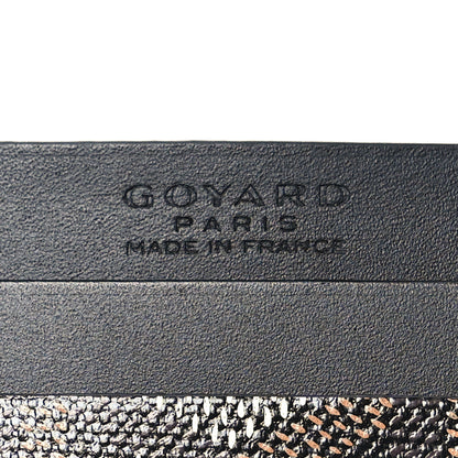 Goyard Goyardine Saint Sulpice Card Holder Black 6 of 7